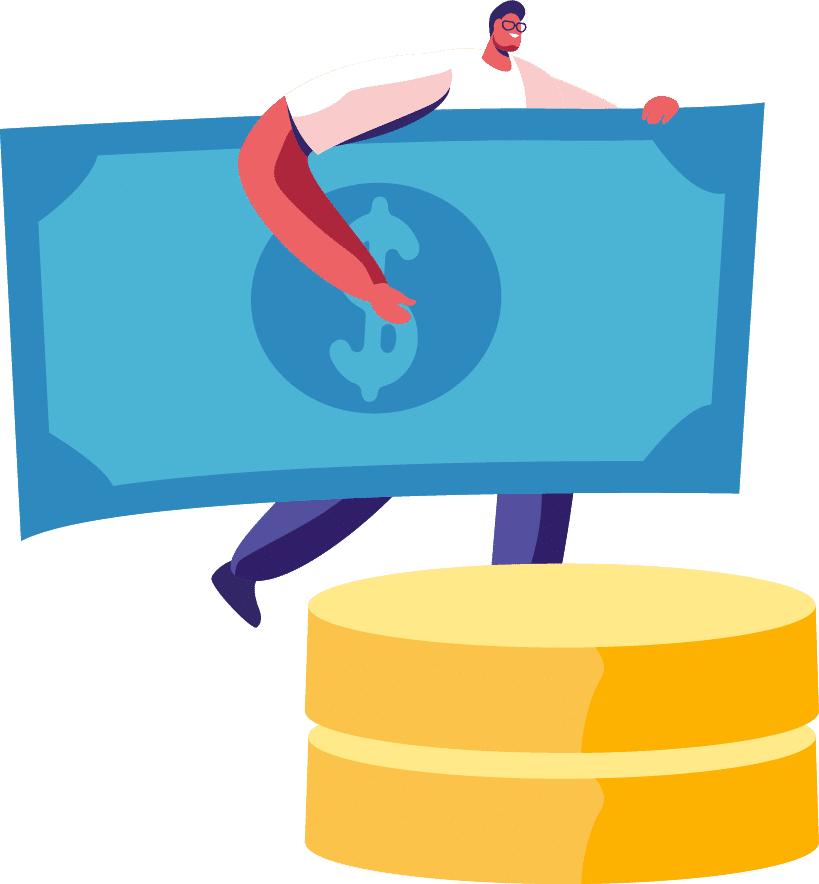 guy with money