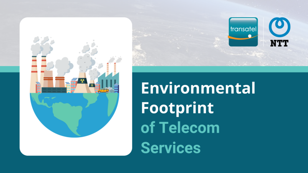 environmental footprint of telecom services