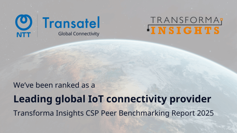 NTT Transatel named a leading global IoT connectivity provider in the Transforma Insights CSP Peer Benchmarking Report 2025